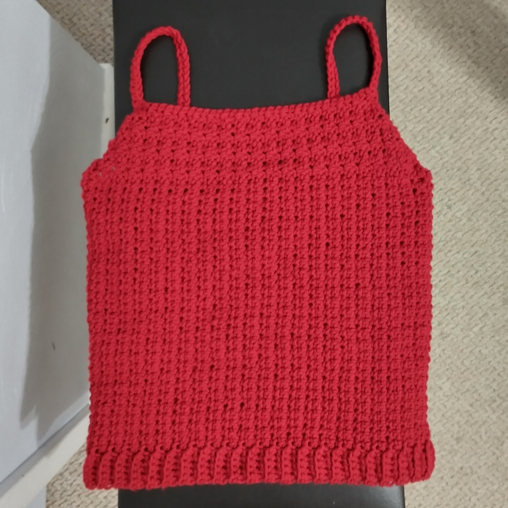Handmade Tank Top Crochet - Picture 3 of 7